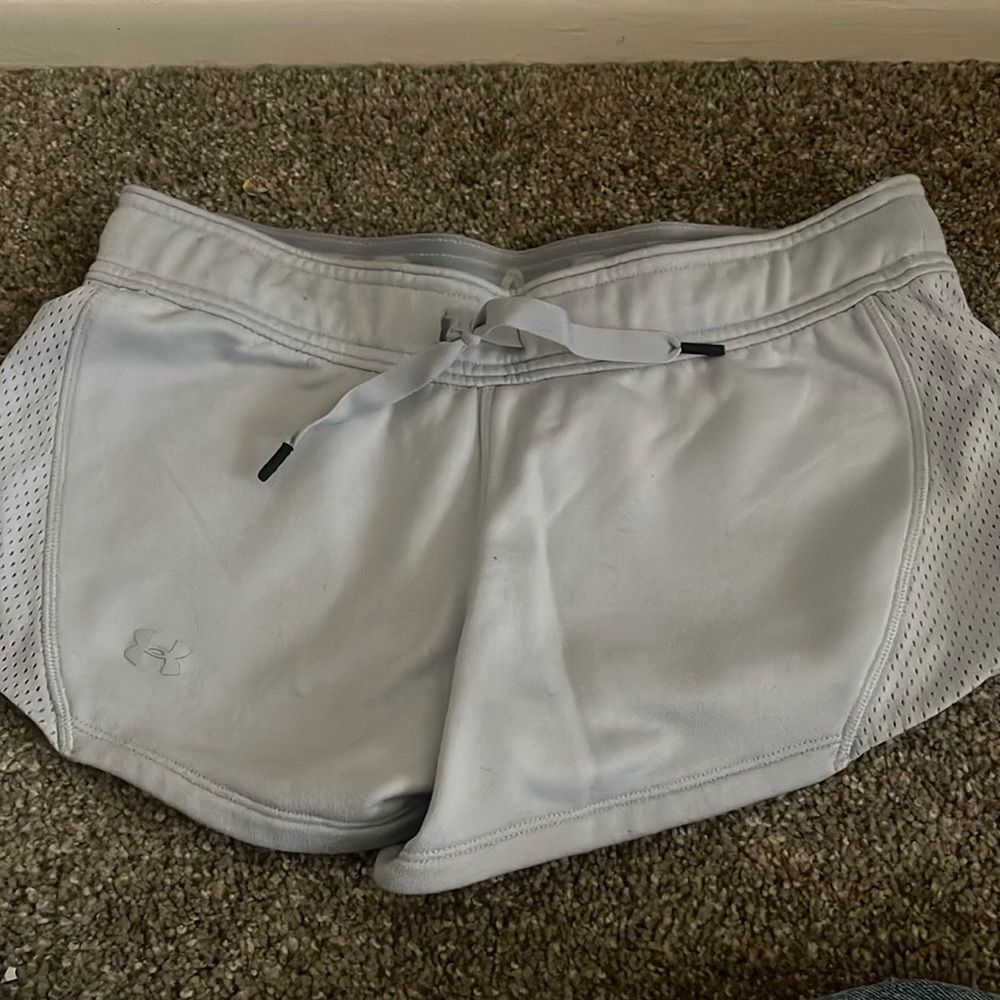 Under armour running shorts!